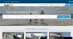Desktop Screenshot of kiralikvillam.com